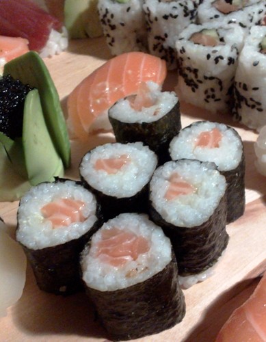 Maki sushis - saumon
